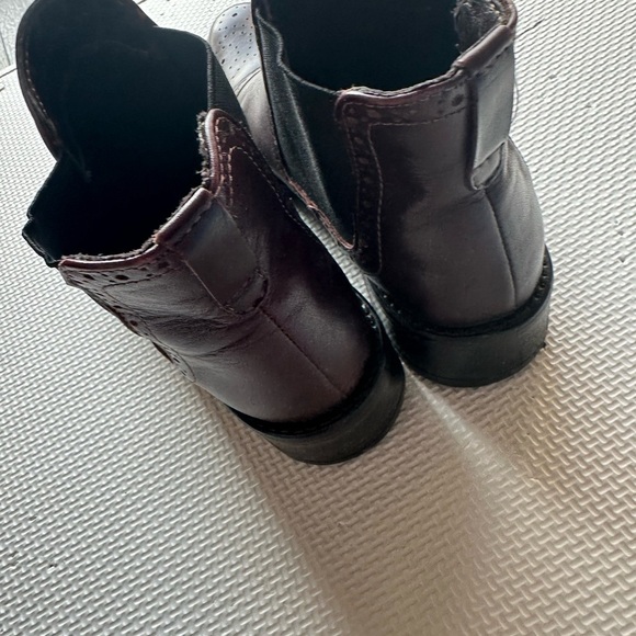 Biotime Adrianna Brown Leather Ankle Boots size 37 - Picture 4 of 12